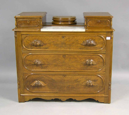 Appraisal: Victorian walnut dresser th c h w Provenance The Estate