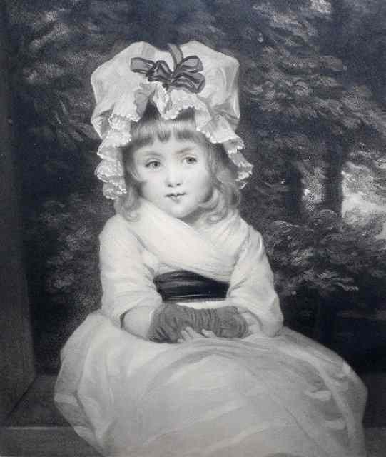 Appraisal: After Sir Joshua Reynolds'Miss Penelope Boothby' and 'Simplicity' mezzotints x