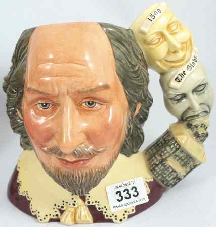 Appraisal: Royal Doulton Large Sized Character Jug William Shakespeare Jug of