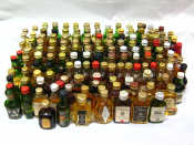 Appraisal: An extensive collection of over miniature and sub miniature bottles