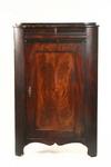 Appraisal: CORNER CABINET - Free standing Federal period corner cabinet Molded