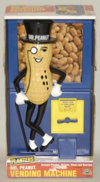 Appraisal: Mr Peanut Vending Machine in Box Condition Excellent Size Box