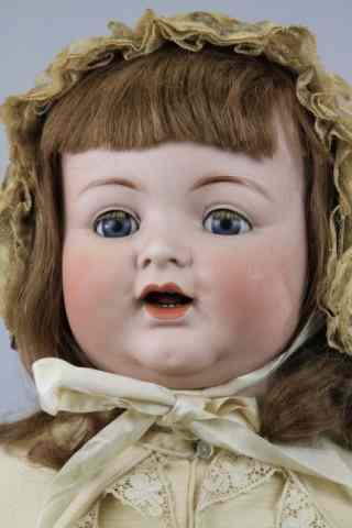 Appraisal: LARGE KAMMER REINHARDT TODDLER DOLL Head incised ''K R Simon