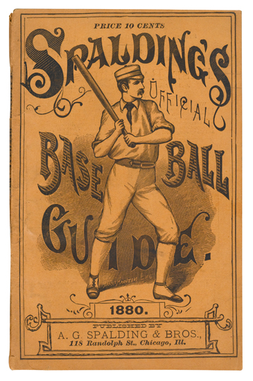 Appraisal: BASEBALL-- TH CENTURY Spalding Albert G editor Spalding's Base Ball