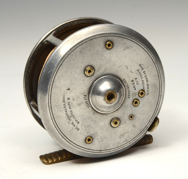 Appraisal: A HARDY STEEL FLY FISHING REEL the 'Unique' made by