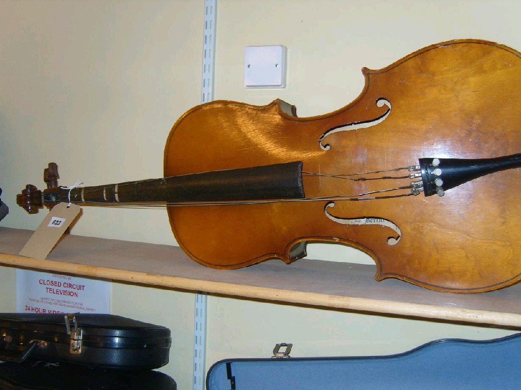 Appraisal: A child's cello with label to interior Berini