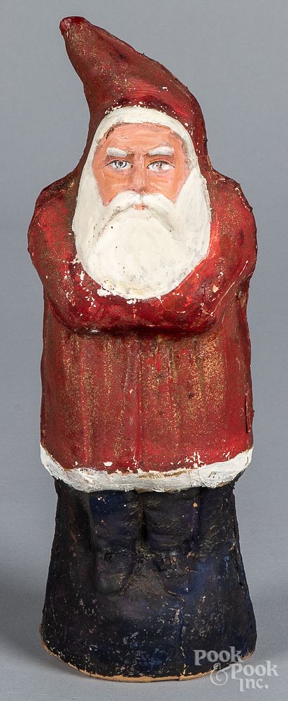 Appraisal: Belsnickle Santa Claus early mid th c Belsnickle Santa Claus