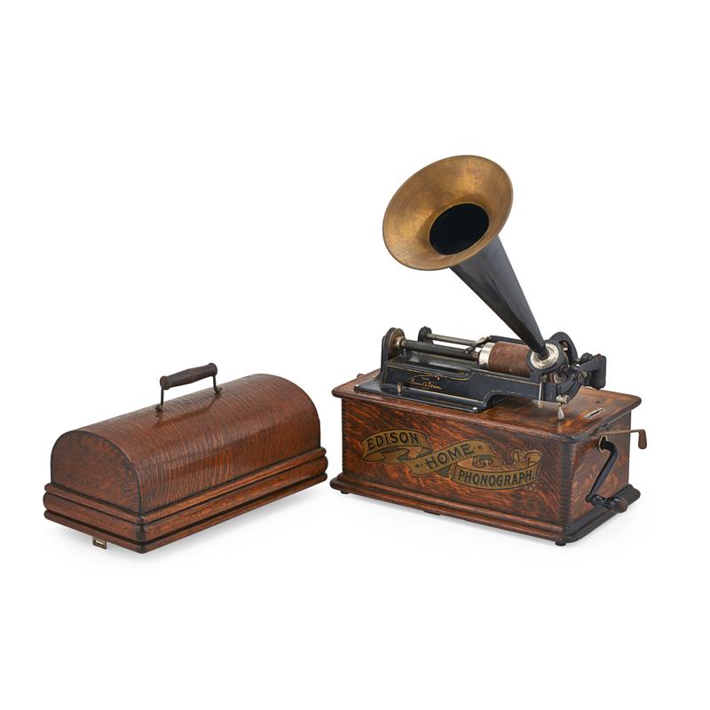 Appraisal: EDISON HOME PHONOGRAPH Condition Report