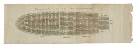 Appraisal: FIRST APPEARANCE OF THE NOTORIOUS SLAVE SHIP DIAGRAM SLAVERY AND