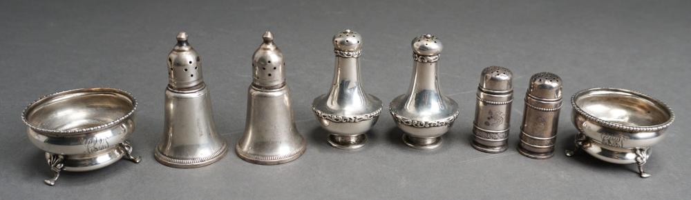 Appraisal: PAIR OF TIFFANY STERLING SILVER SALT AND PEPPER SHAKERS PAIR