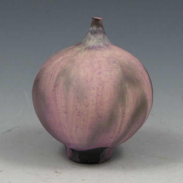 Appraisal: Rose Cabat Feelie in bulbous onion form in light purple