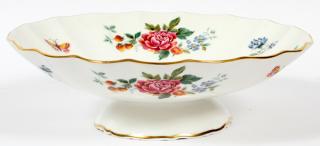 Appraisal: ROYAL CROWN DERBY PORCELAIN PEDESTAL BOWL ROYAL CROWN DERBY PORCELAIN