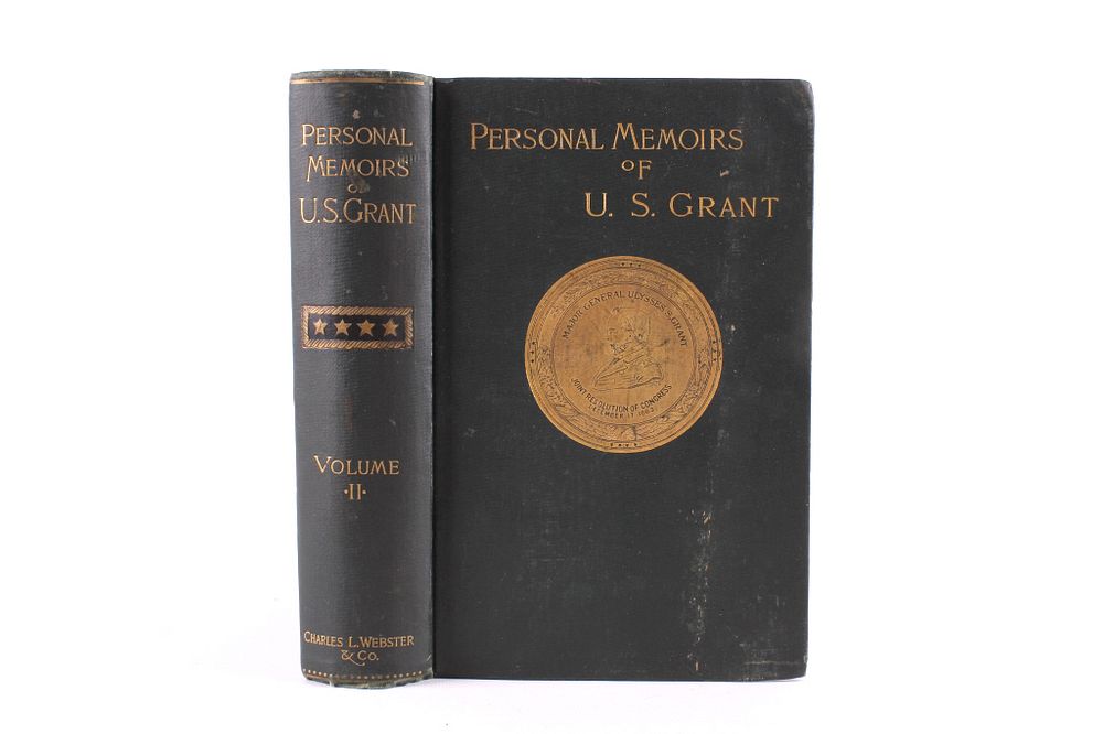 Appraisal: Personal Memoirs of U S Grant Vol st Ed This