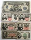 Appraisal: CURRENCY - piece currency lot large fractional fractional fractional