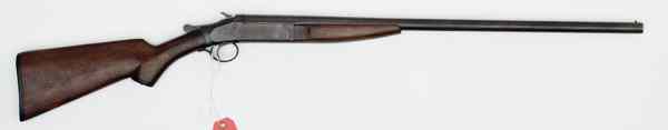 Appraisal: Iver Johnston Single Barrel Shotgun gauge '' round barrel S