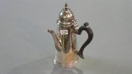 Appraisal: A rare Britannia sterling silver coffee pot with domed cover