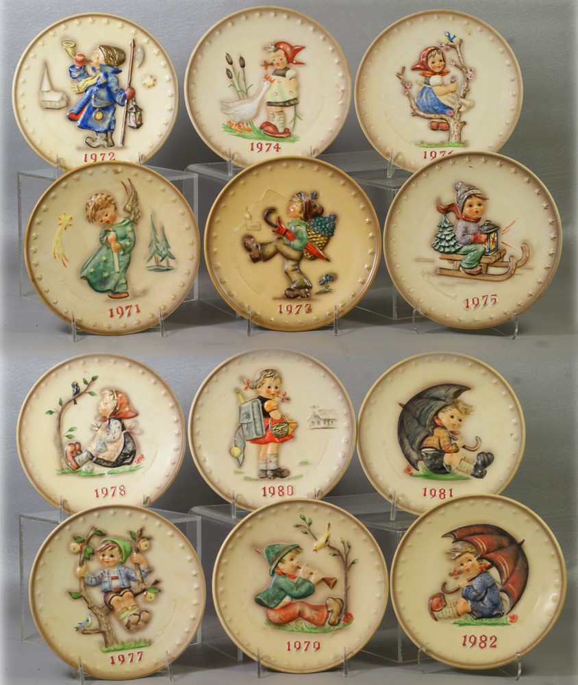 Appraisal: Goebel MI Hummel Annual Plates - dia