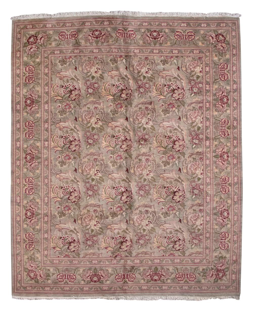 Appraisal: WILLIAM MORRIS DESIGN RUG ' X ' st Century Graceful