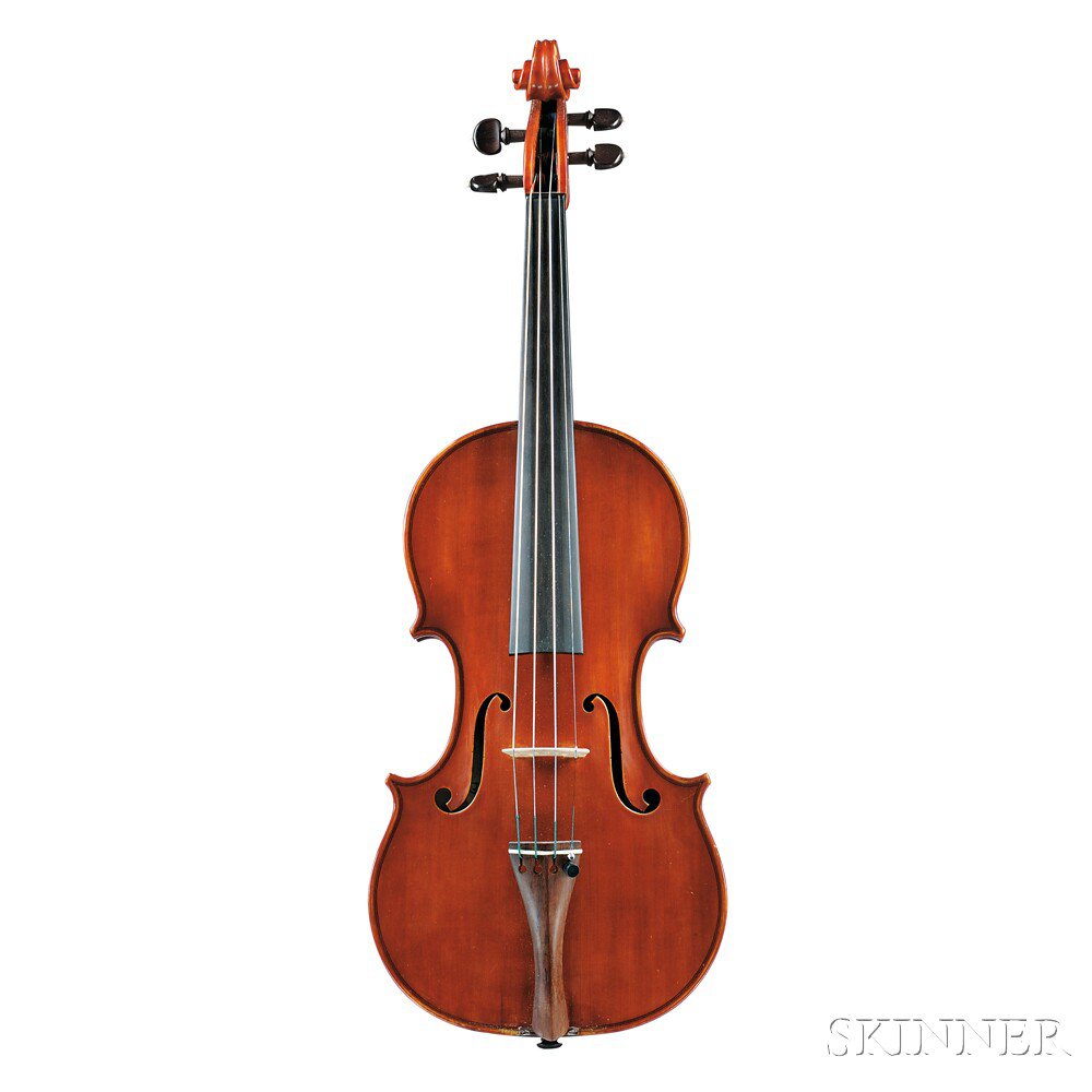 Appraisal: Modern Italian Violin Giuseppe Stefanini Lugo bearing the maker's label