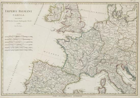 Appraisal: Miscellany engraved maps mostly double-page Largest x in Smallest x