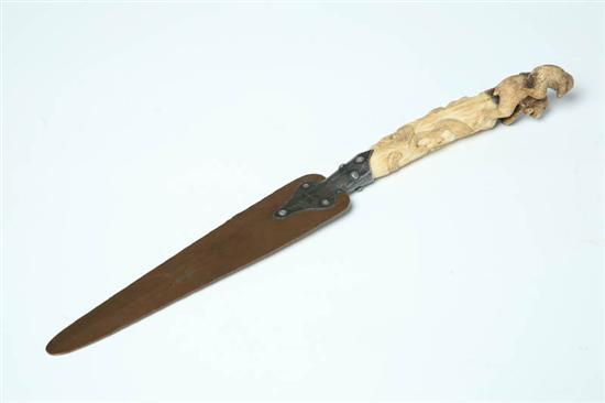 Appraisal: ARTS AND CRAFTS PAPER KNIFE Marked for Black Starr and