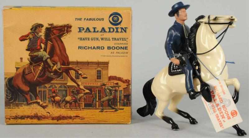 Appraisal: Hartland Paladin Figure on Horse Figure comes with hat pistol