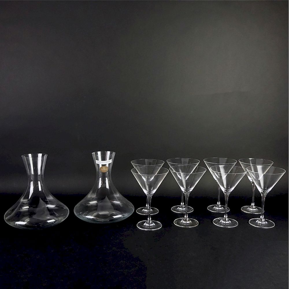 Appraisal: Collection Robert Mondavi Waterford Glassware Ten Piece Collection of Robert