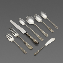 Appraisal: Stieff ROSE FLATWARE SERVICE Baltimore USA th centurysterling silver Assembled