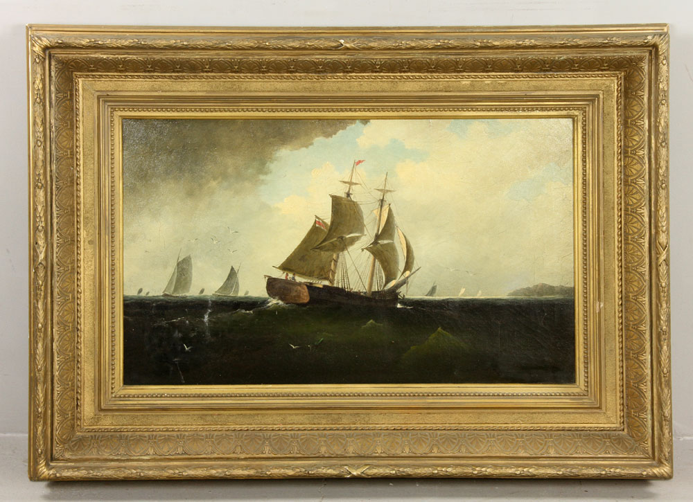 Appraisal: A - th th C Dutch Seascape O C th