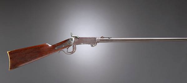 Appraisal: A rare Burnside transitional st Model breechloading percussion carbine Serial