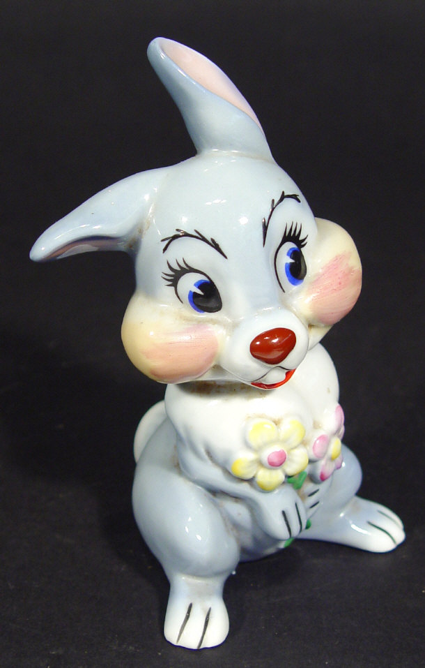 Appraisal: Hand painted Wade Disney Hatbox series Thumper blow up with