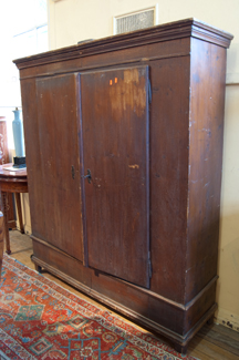 Appraisal: PINE ARMOIRE