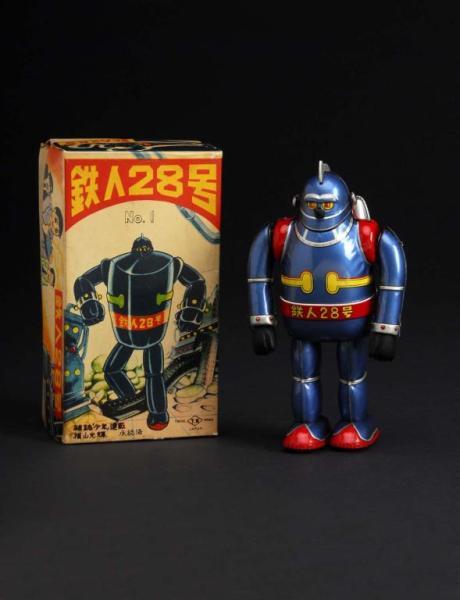 Appraisal: Tetsujin No Robot Toy Description Japanese Made by Nomura Working