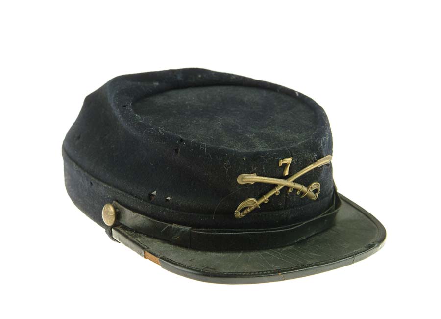 Appraisal: POST CIVIL WAR U S CONTRACT TH CAVALRY KEPI Dating