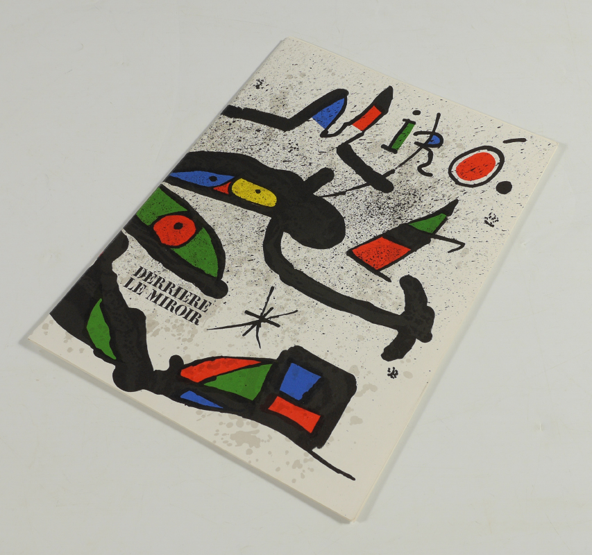 Appraisal: DERRIERE LE MIRIOR JOAN MIRO pages cover and index page