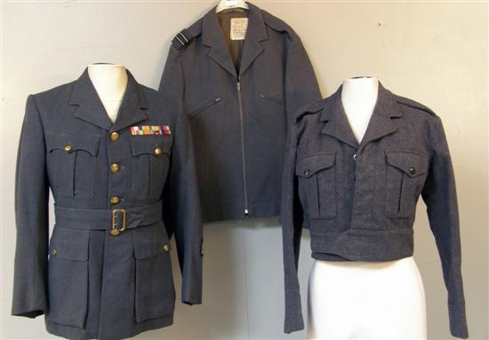 Appraisal: Three RAF military jackets PROVENANCE Geoff Stanton Collection see above