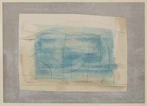 Appraisal: BEN NICHOLSON after Still Life Color lithograph on cream wove