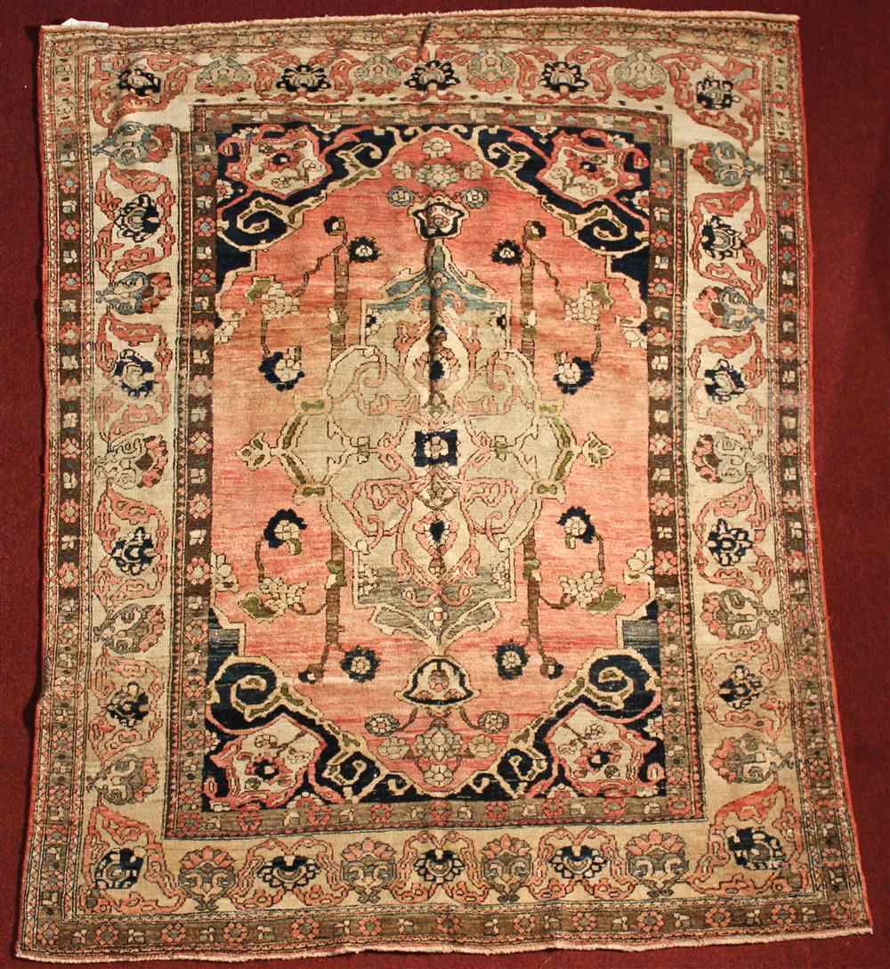 Appraisal: PERSIAN RUG approx ' x ' retail tag Provenance From