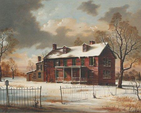 Appraisal: MILLER Melvin A American th C The Old House Baltimore