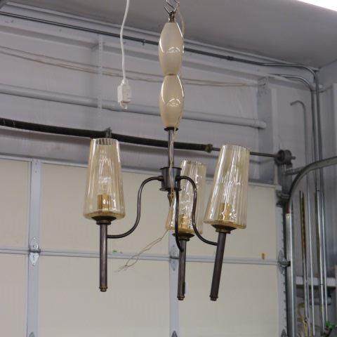 Appraisal: Mid Century Modern Chandelier light