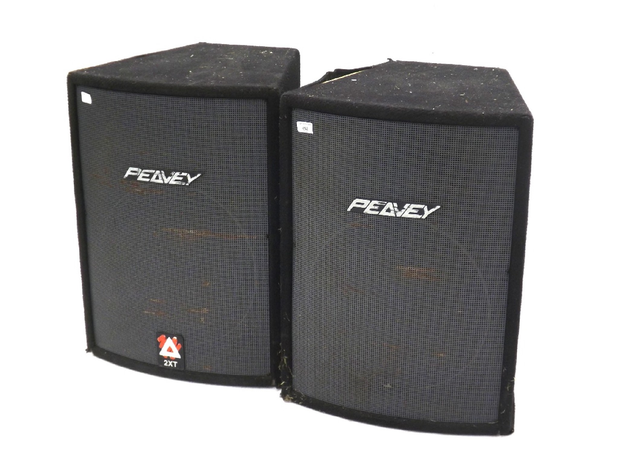 Appraisal: Pair of Peavey XT series Hisys XT H PA speakers