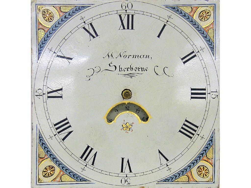 Appraisal: Mahogany single fusee wall dial clock signed S Smith Son