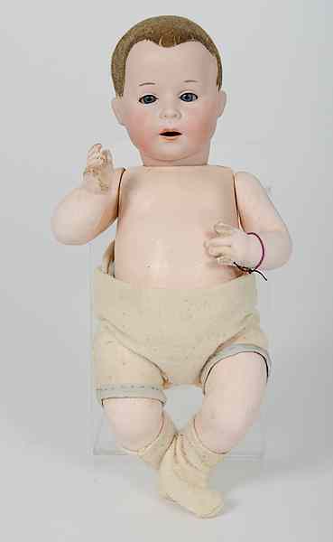 Appraisal: German Swaine Baby Doll German ca a bisque head doll