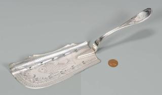 Appraisal: Hyde Goodrich Coin Fish Slice New Orleans New Orleans Louisiana