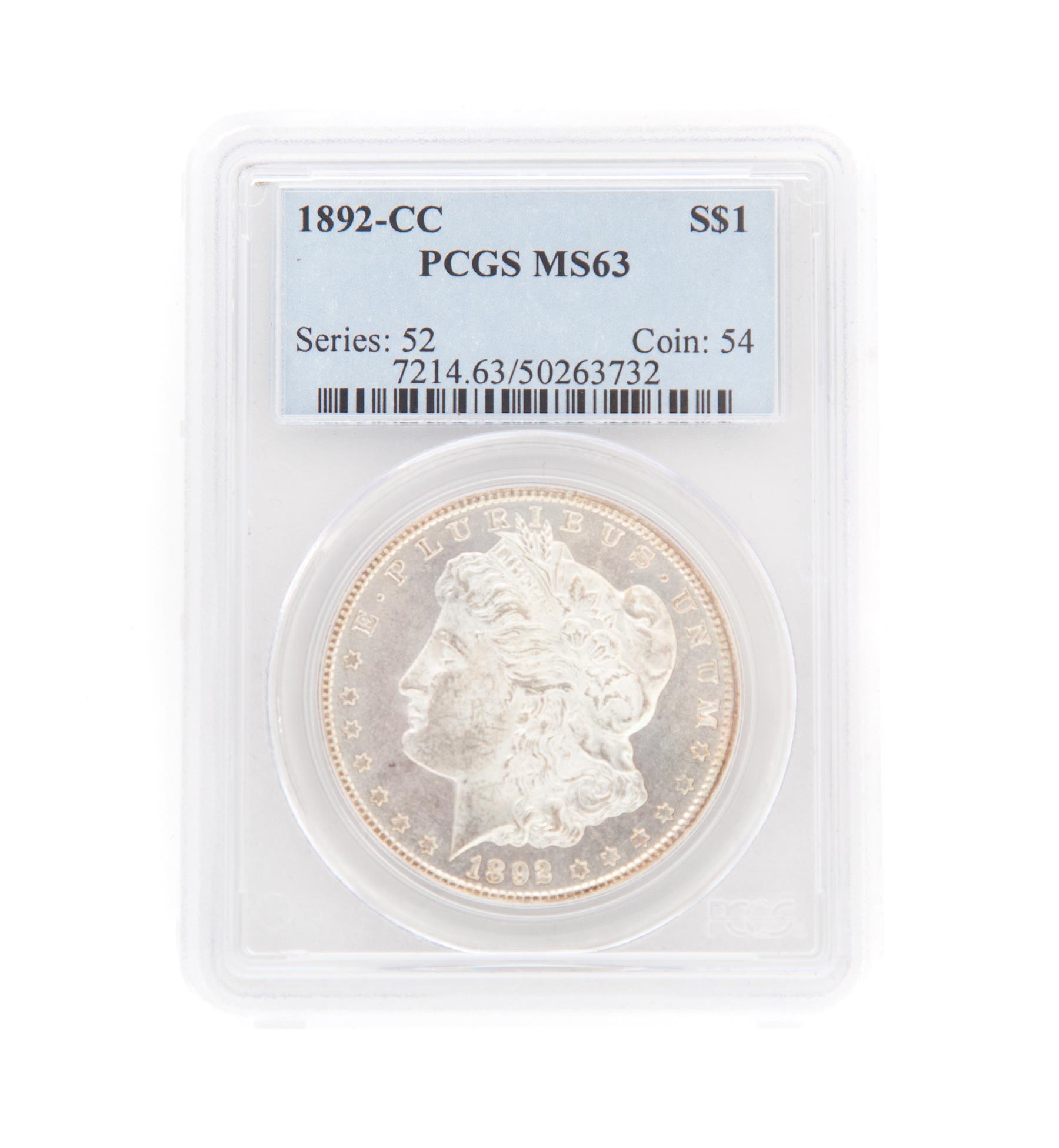 Appraisal: CARSON CITY MORGAN SILVER DOLLAR MS PCGS