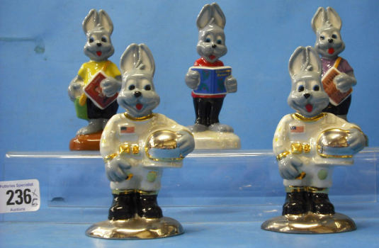 Appraisal: A collection of Wade Figures from the Arthur Hare Series