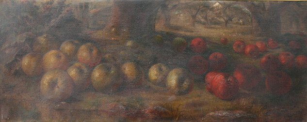 Appraisal: DILLE Joseph H American - The Apple Orchard Oil C