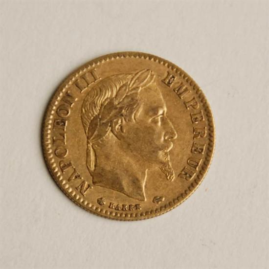 Appraisal: Napoleon Head Francs