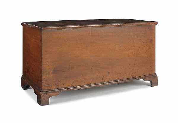 Appraisal: Pennsylvania walnut blanket chest ca h w