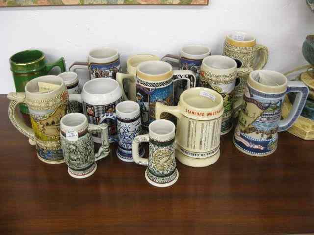 Appraisal: Collector's Beer Mugs special editions for Budweiser Miller Coors others